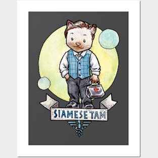 Siamese Tam Posters and Art